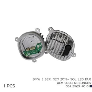 BMW 3 SERI G20 2019- SOL LED FAR MODÜL 63118496135DRS Tuning kalitesiyle tanışın! Özel olarak Universal  model araçlar için üretilen bu ürün, otomobilinizin hat