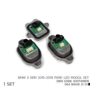 BMW 3 2015-2018 PARK LED MODÜL SET 63117419615DRS Tuning kalitesiyle tanışın! Özel olarak Universal  model araçlar için üretilen bu ürün, otomobilinizin hatları