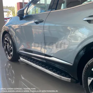 S-Dizayn Toyota Yaris Cross Evo Krom Yan Basamak 173 Cm 2020 Üzeri thumb 2