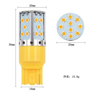 if led ampul tek duy canbuslı turuncu 12v / LAAM942-1 thumb 3