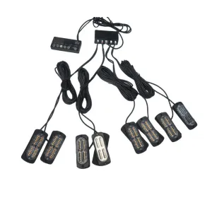 oto uzay uyumlu 17 fonksiyonlu çakar lamba 12-30v 24 led 8 adet sarı*sarı set / LAPA548-1 modelleri Oto Aksesuar Shop'de. Kaliteli malzeme, hızlı kargo ve