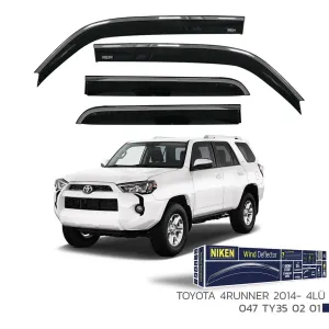 Niken Toyota 4Runner 2014- Kromlu Cam Rüzgarlığı 4 LÜDRS Tuning kalitesiyle tanışın! Özel olarak Toyota  model araçlar için üretilen bu ürün, otomobilinizin hat