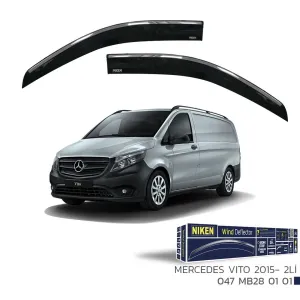 Mercedes Vito 2015 – Kromlu Cam Rüzgarlığı 2 Lİ