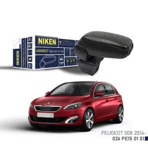 Niken Peugeot 308 2014- Araca Özel Kol Dayama SiyahDRS Tuning kalitesiyle tanışın! Özel olarak Peugeot  model araçlar için üretilen bu ürün, otomobilinizin hatl