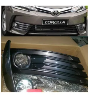 Toyota Corolla 2013-2018 (E170) uyumlu Sis Farı Lambası Çerçevesi 2016-2017 2018 modelleri Oto Aksesuar Shop'de. Kaliteli malzeme, hızlı kargo ve güvenli
