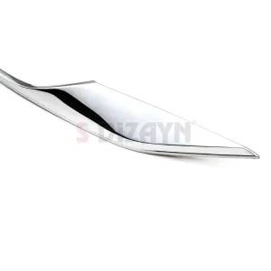 S-Dizayn Peugeot 2008 2 Krom Ön Tampon Çıtası 2020 Üzeri (Mat Krom) thumb 4