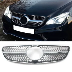 s-dizayn uyumlu Mercedes E-Class W207 Ön Panjur Krom Diamond Model 2014-2016 modelleri Oto Aksesuar Shop'de. Kaliteli malzeme, hızlı kargo ve güvenli