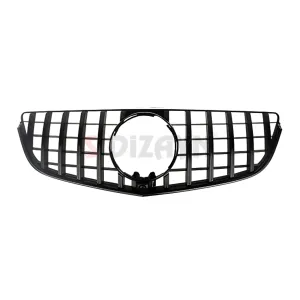 S-Dizayn Mercedes E-Class W207 Ön Panjur Parlak Siyah Piano Black GTR Model 2014-2016 thumb 3