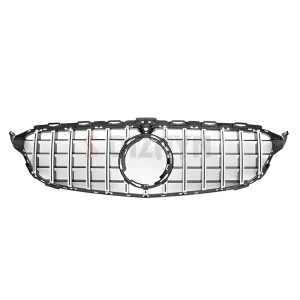 S-Dizayn Mercedes C-Class W205 Ön Panjur Krom GTR Model 2015-2018 - Görsel 3