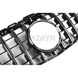 S-Dizayn Mercedes C-Class W205 Ön Panjur Krom GTR Model 2015-2018 - Görsel 5