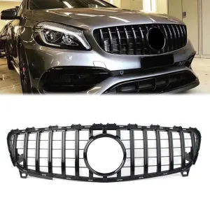 FS Tuning uyumlu Mercedes A-Class W176 Ön Panjur Parlak Siyah Piano Black GTR Model 2016-2018 modelleri Oto Aksesuar Shop'de. Kaliteli malzeme, hızlı kargo ve