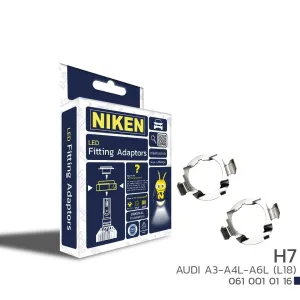Niken uyumlu Led Far Montaj Adaptörü H7 Audi A3 – A4L – A6L modelleri Oto Aksesuar Shop'de. Kaliteli malzeme, hızlı kargo ve güvenli alışverişle hemen