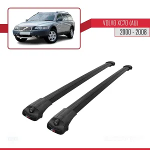 Volvo XC70 (AU) 2000-2008 Arası ile uyumlu ACE-1 Ara Atkı Tavan Barı SİYAH - Görsel 3