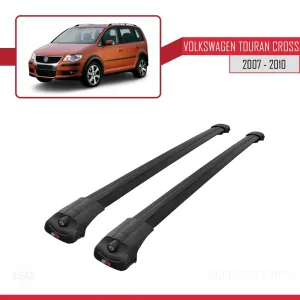 Volkswagen Touran CROSS 2007-2010 Arası ile uyumlu ACE-1 Ara Atkı Tavan Barı SİYAH thumb 3