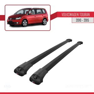Volkswagen Touran 2010-2015 Arası ile uyumlu ACE-1 Ara Atkı Tavan Barı SİYAH thumb 3