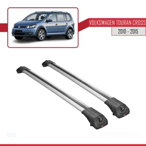 Volkswagen Touran 2010-2015 Arası ile uyumlu ACE-1 Ara Atkı Tavan Barı GRİ thumb 3