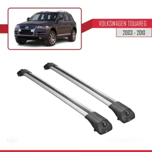 Volkswagen Touareg 2003-2010 Arası ile uyumlu ACE-1 Ara Atkı Tavan Barı GRİ thumb 3