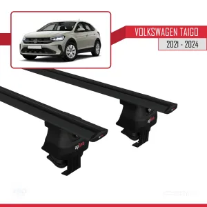 Volkswagen Taigo 2021 ve Sonrası ile uyumlu ACE-4 Ara Atkı Tavan Barı SİYAH thumb 4
