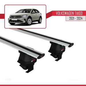 Volkswagen Taigo 2021 ve Sonrası ile uyumlu ACE-4 Ara Atkı Tavan Barı GRİ thumb 2