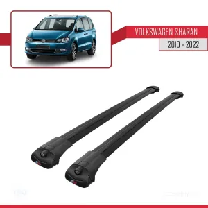 Volkswagen Sharan 2010-2022 Arası ile uyumlu ACE-1 Ara Atkı Tavan Barı SİYAH - Görsel 3