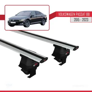 Volkswagen Passat (B8) 2019-2023 Arası ile uyumlu ACE-4 Ara Atkı Tavan Barı GRİ - Görsel 2