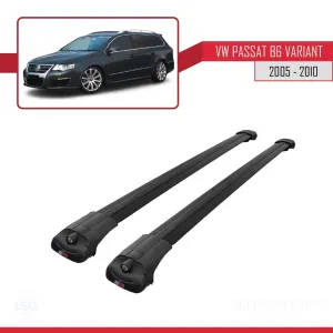 Volkswagen Passat (B6) VARIANT 2005-2010 Arası ile uyumlu ACE-1 Ara Atkı Tavan Barı SİYAH - Görsel 3