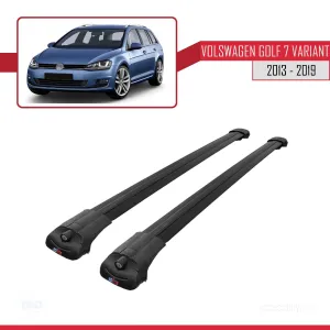 Volkswagen Golf (7) VARIANT 2013-2019 Arası ile uyumlu ACE-1 Ara Atkı Tavan Barı SİYAH - Görsel 3