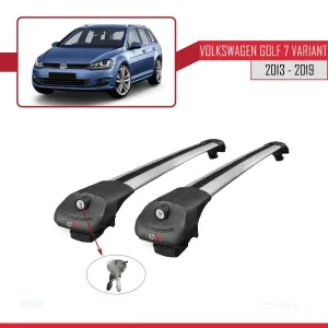 Volkswagen Golf (7) VARIANT 2013-2019 Arası ile uyumlu ACE-1 Ara Atkı Tavan Barı GRİ - Görsel 4