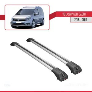 Volkswagen Caddy 2015-2019 Arası ile uyumlu ACE-1 Ara Atkı Tavan Barı GRİ - Görsel 3