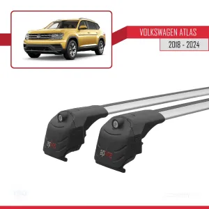 Volkswagen Atlas 2018 ve Sonrası ile uyumlu ACE-2 Ara Atkı Tavan Barı GRİ thumb 4