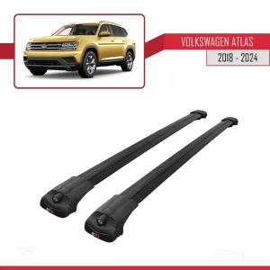 Volkswagen Atlas 2018 ve Sonrası ile uyumlu ACE-1 Ara Atkı Tavan Barı SİYAH thumb 3