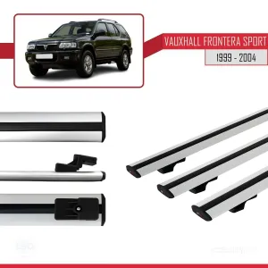 Opel Frontera Sport 1999-2004 Arası ile uyumlu Basic Model Ara Atkı Tavan Barı GRİ 3 ADET - Görsel 3