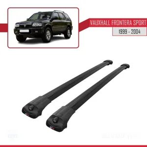 Vauxhall Frontera Sport 1999-2004 Arası ile uyumlu ACE-1 Ara Atkı Tavan Barı SİYAH thumb 3