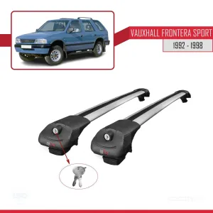 Vauxhall Frontera Sport 1992-1998 Arası ile uyumlu ACE-1 Ara Atkı Tavan Barı GRİ thumb 4