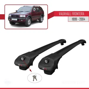 Opel Frontera 1999-2004 Arası ile uyumlu ACE-1 Ara Atkı Tavan Barı SİYAH - Görsel 4