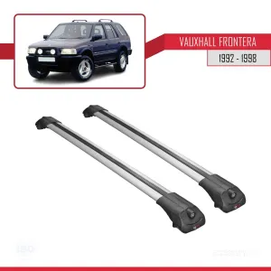 Vauxhall Frontera 1992-1998 Arası ile uyumlu ACE-1 Ara Atkı Tavan Barı GRİ thumb 3