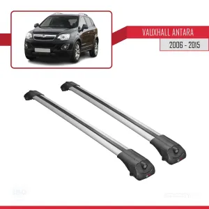 Vauxhall Antara 2006-2015 Arası ile uyumlu ACE-1 Ara Atkı Tavan Barı GRİ - Görsel 3