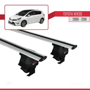 Toyota Verso 2009-2018 Arası ile uyumlu ACE-4 Ara Atkı Tavan Barı GRİ - Görsel 2