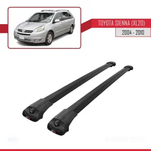 Toyota Sienna (XL20) 2004-2010 Arası ile uyumlu ACE-1 Ara Atkı Tavan Barı SİYAH thumb 3