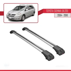 Toyota Sienna (XL20) 2004-2010 Arası ile uyumlu ACE-1 Ara Atkı Tavan Barı GRİ thumb 3