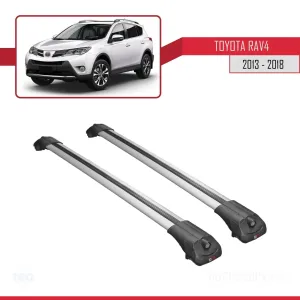 Toyota RAV4 2013-2018 Arası ile uyumlu ACE-1 Ara Atkı Tavan Barı GRİ - Görsel 3