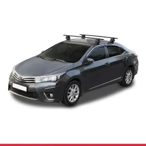 Toyota Corolla 2012-2018 Arası ile uyumlu ACE-4 Ara Atkı Tavan Barı SİYAH - Görsel 3