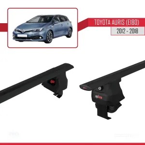 Toyota Auris / Corolla (E180) 2012-2018 Arası ile uyumlu ACE-4 Ara Atkı Tavan Barı SİYAH thumb 5