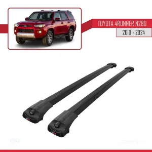 Toyota 4Runner (N280) 2010 ve Sonrası ile uyumlu ACE-1 Ara Atkı Tavan Barı SİYAH thumb 3