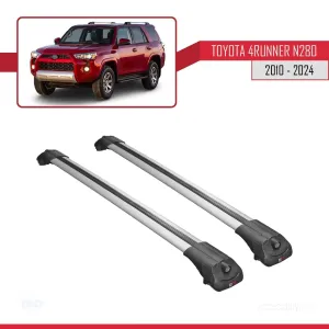 Toyota 4Runner (N280) 2010 ve Sonrası ile uyumlu ACE-1 Ara Atkı Tavan Barı GRİ thumb 3