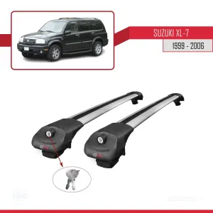 Suzuki XL-7 1999-2006 Arası ile uyumlu ACE-1 Ara Atkı Tavan Barı GRİ - Görsel 4