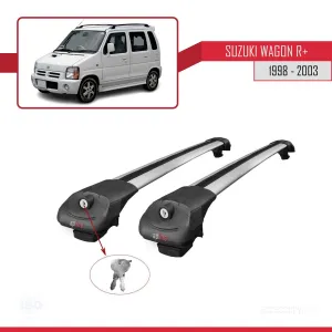 Suzuki Wagon R+ 1998-2003 Arası ile uyumlu ACE-1 Ara Atkı Tavan Barı GRİ thumb 4