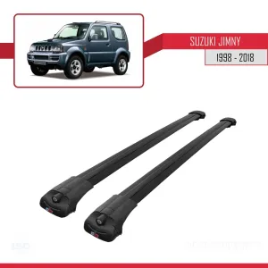 Suzuki Jimny 1998-2018 Arası ile uyumlu ACE-1 Ara Atkı Tavan Barı SİYAH - Görsel 3