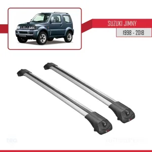 Suzuki Jimny 1998-2018 Arası ile uyumlu ACE-1 Ara Atkı Tavan Barı GRİ thumb 3