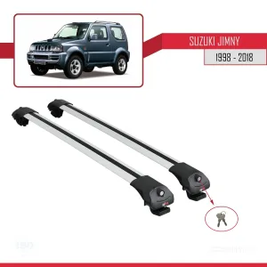 Suzuki Jimny 1998-2018 Arası ile uyumlu ACE-1 Ara Atkı Tavan Barı GRİ - Görsel 4